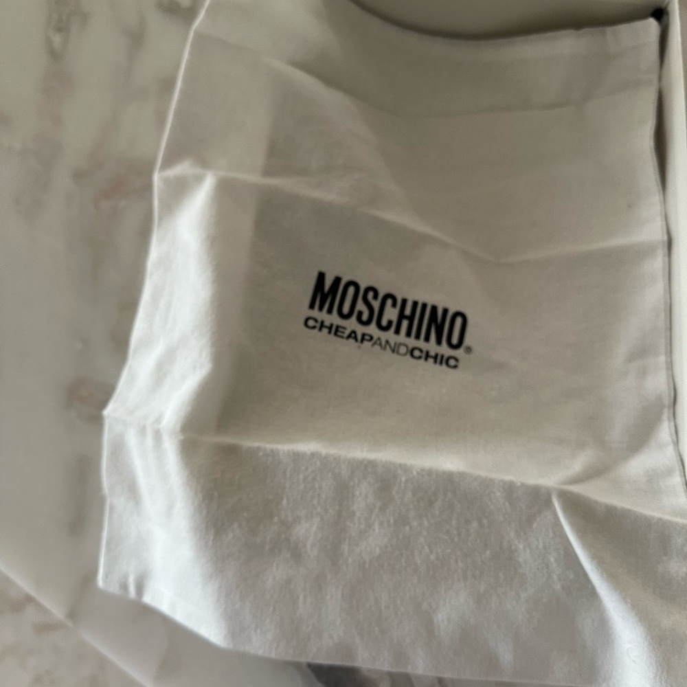 Vintage Moschino Animal Print wedge ankle strap shoes w/ribbon tie. size -6.5 - Picture 14 of 14